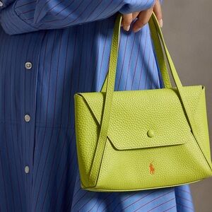 Polo Play Leather mini envelope bag